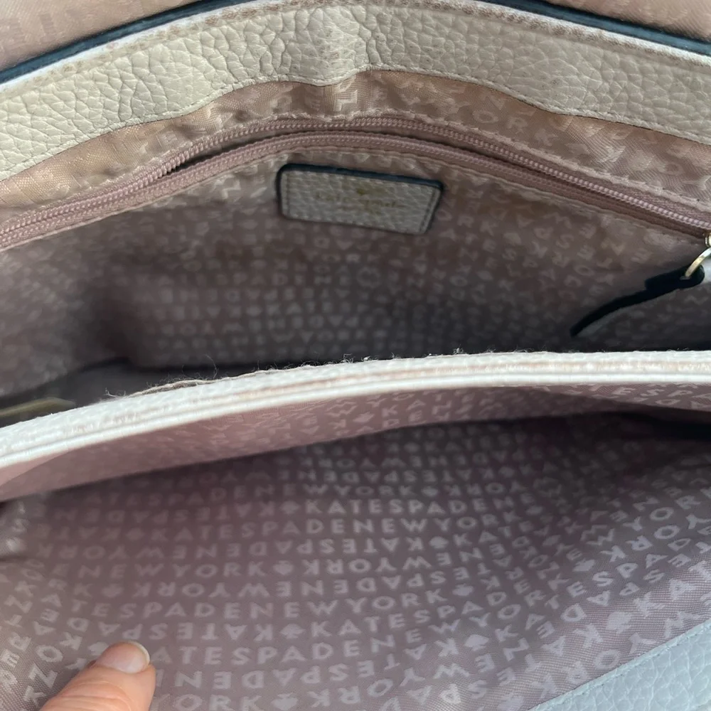 Kate Spade black and beige handbag